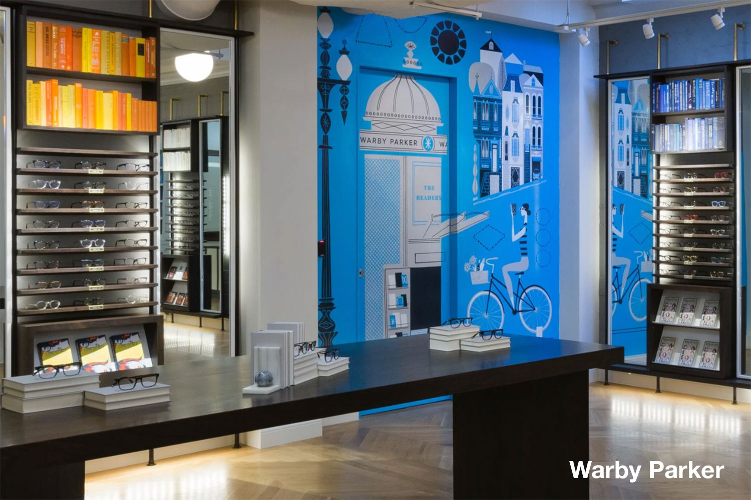 Neighbor tenant Warby Parker eyewear